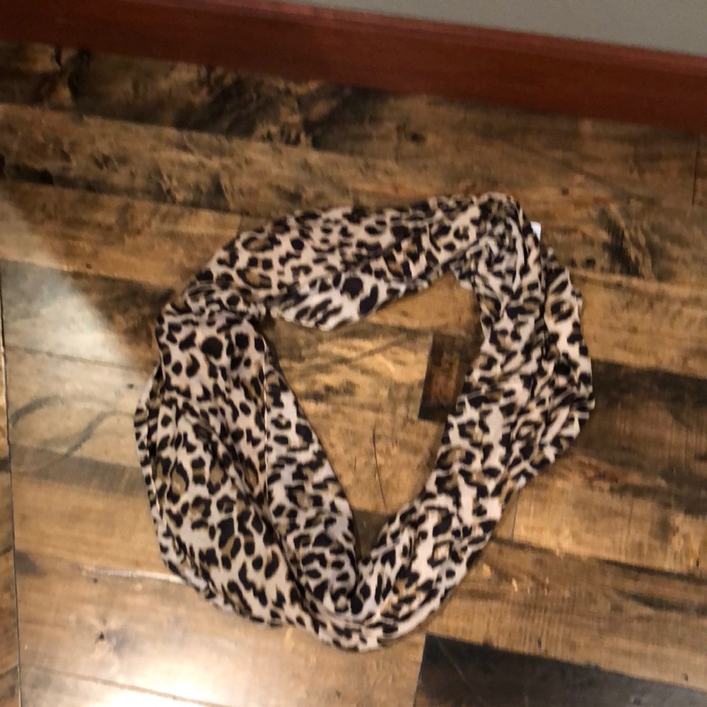 Leopard Infinity Scarf